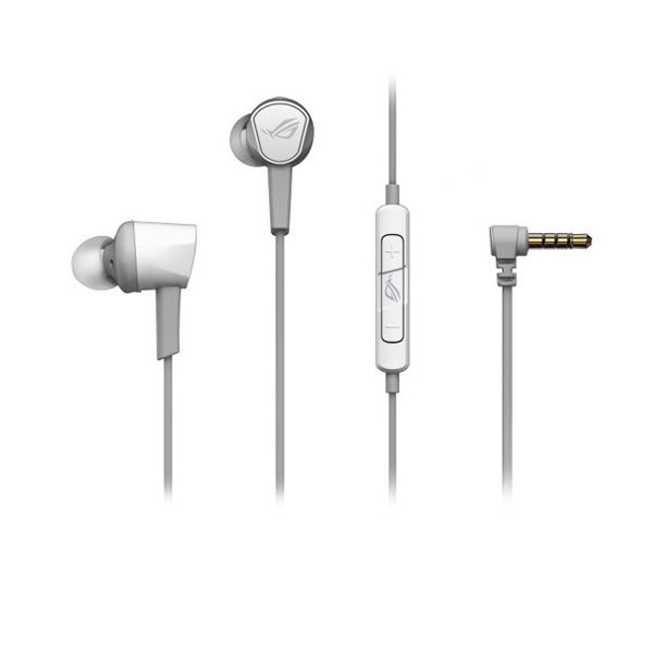 ASUS ROG Cetra II Core In-Ear Gaming Headphones, moonlight biely - OPENBOX (Rozbalený tovar s plnou zárukou)