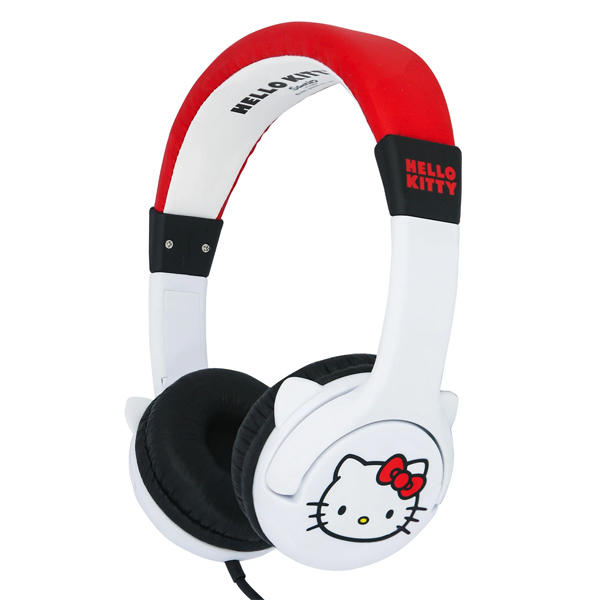 E-shop Detské káblové slúchadlá OTL Technologies Hello Kitty s uškami HK1180