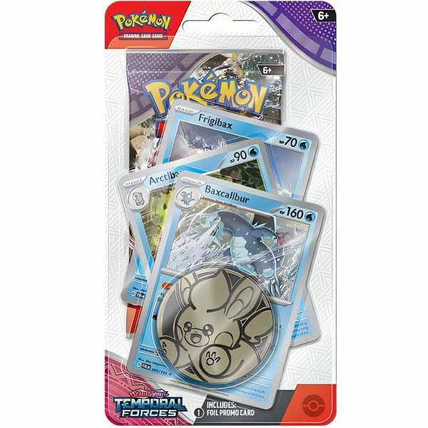 E-shop Kartová hra Pokémon TCG: Scarlet & Violet Temporal Forces Premium Checklane Blister Baxcalibur (Pokémon)