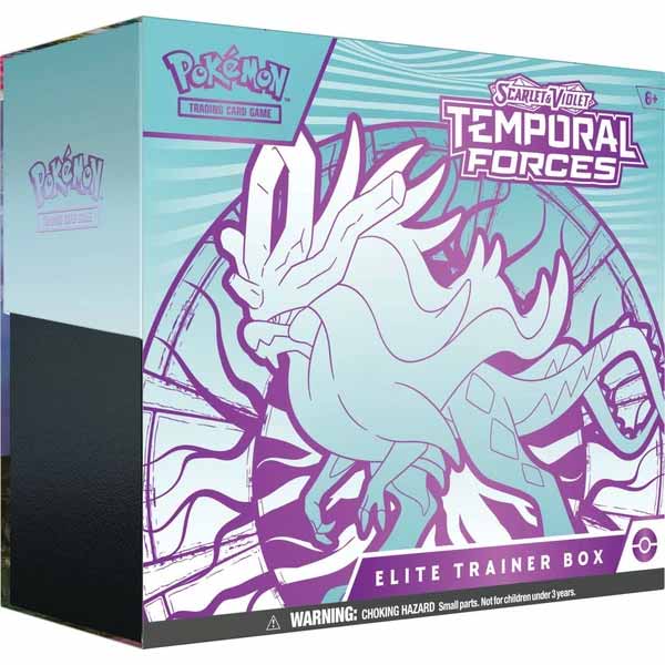 E-shop Kartová hra TCG: Scarlet & Violet Temporal Forces Elite Trainer Box Walking Wake (Pokémon)