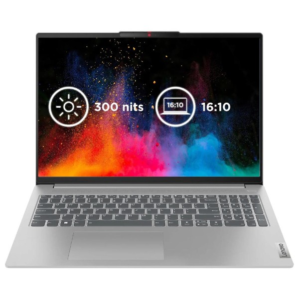 Lenovo IdeaPad Slim 5 16IAH8, Intel i5-12450H, 16 GB1 TB-SSD, 16" FHD IPS, AG IntelUHD, Win11Home, Cloud Grey 83BG004UCK