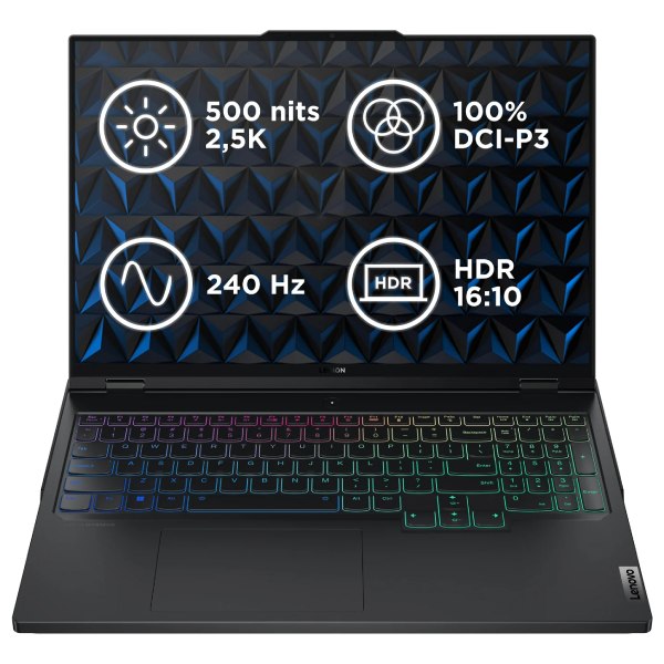 Lenovo Legion PRO 7 16IRX9H, Intel i9-14900HX, 32 GB/1 TB-SSD, 16" WQXGA IPS, AG RTX4080-12 GB, Win11Home, Eclipse Black Lenovo Legion PRO 7 16IRX9H, Intel i9-14900HX, 32 GB/1 TB-SSD, 16" WQXGA IPS, AG RTX4080-12 GB, Win11Home, Eclipse Black