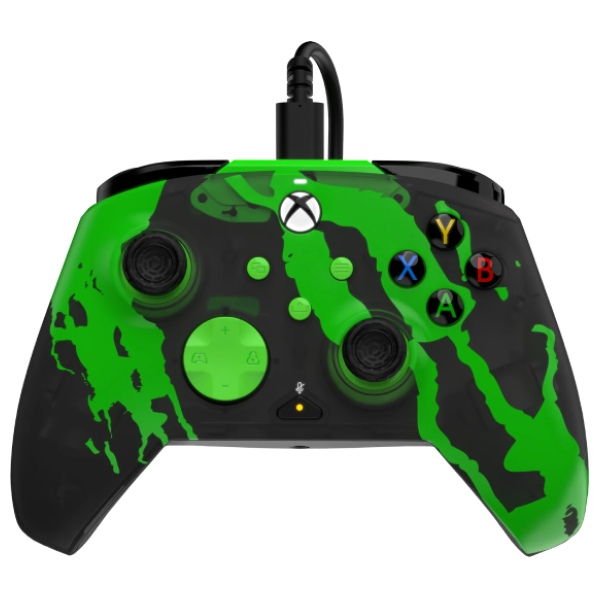 PDP káblový ovládač pre Xbox Series, Rematch Jolt Green, Glow in the Dark