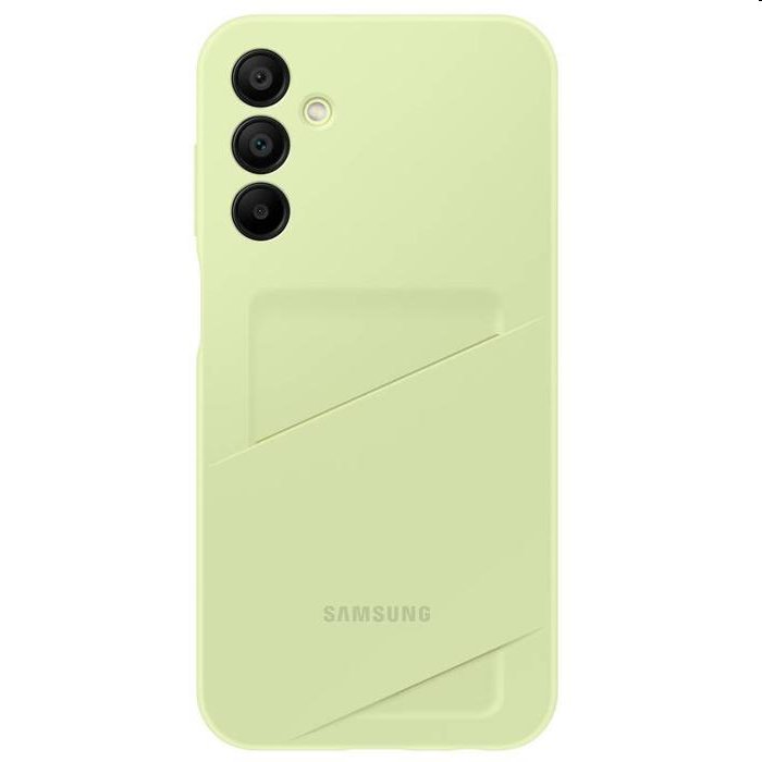 Puzdro Card Slot Cover pre Samsung Galaxy A15, limetková