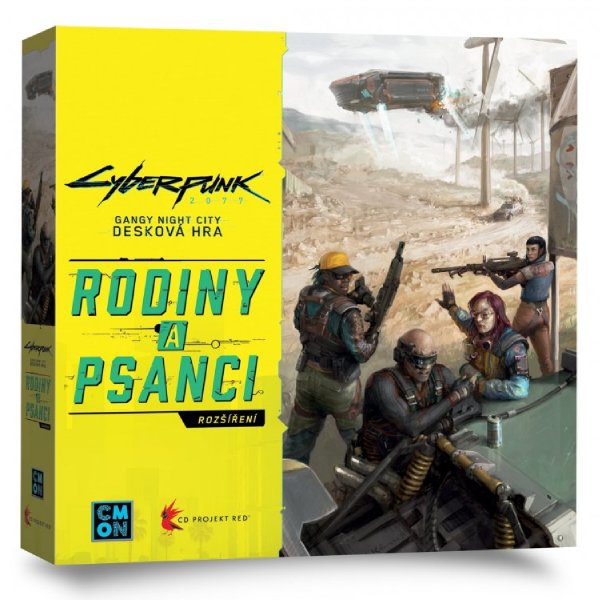 Rozšírenie pre stolovú hru Cyberpunk 2077: Gangy Night City - Rodiny a psanci CMNCPG002CZ