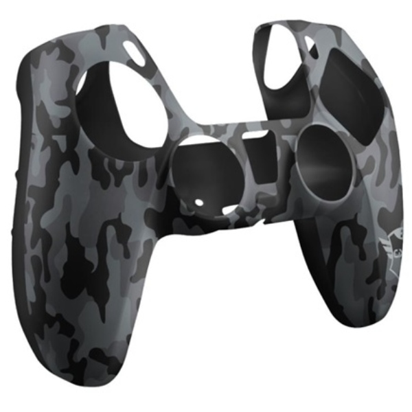 Trust GXT 748 silikónové puzdro na ovládač pre PS5, Black Camo 24172