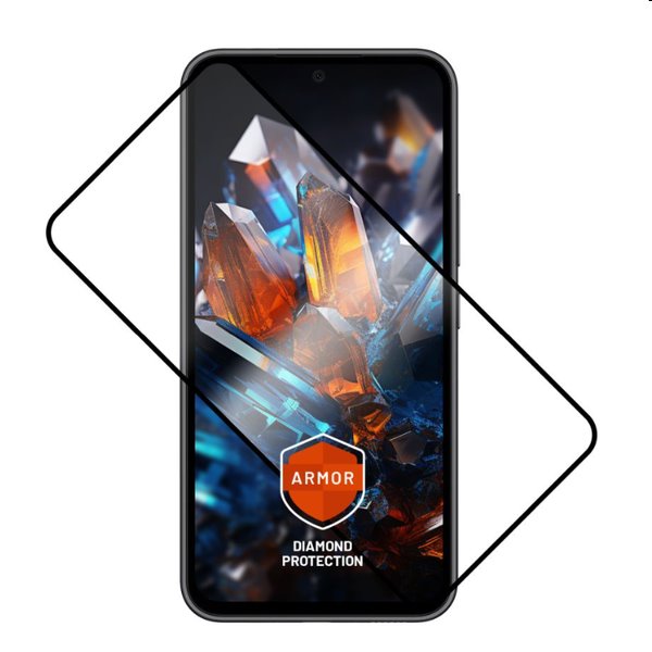 E-shop FIXED Armor prémiové ochranné tvrdené sklo pre Samsung Galaxy A55 5G, čierne FIXGA-1263-BK