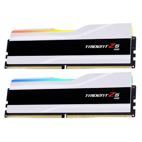 G.SKILL 32 GB pamäťová sada DDR5 6000 CL32 Trident Z5 RGB, biela