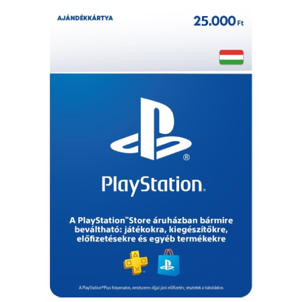 PlayStation Store ajándékkártya 25000 Ft PlayStation Store ajándékkártya 25000 Ft