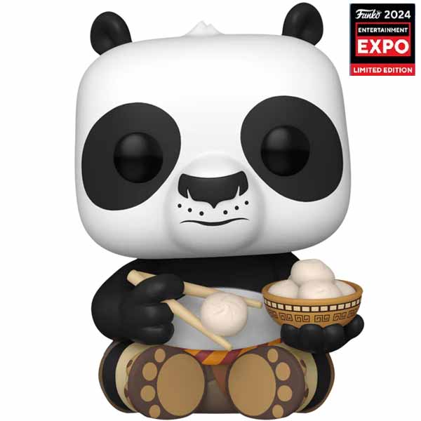 POP! Movies: PO (Kung Fu Panda) 2024 Limited Edition Entertainment Expo Shared Exclusive 15 cm POP-1526