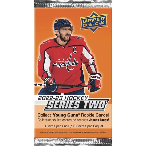 2022/23 Upper Deck Series 2 Hockey Retail Balíček Kariet