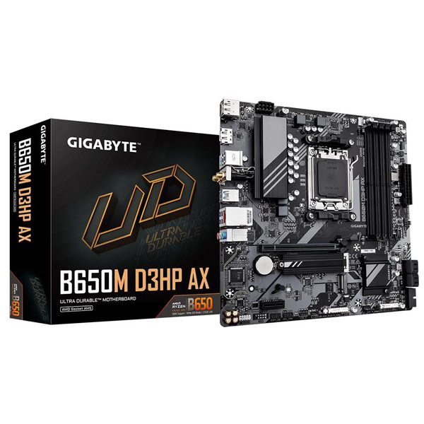 Gigabyte B650M D3HP AX Základná doska, AMD B650, AM5, 4xDDR5, mATX B650M D3HP AX