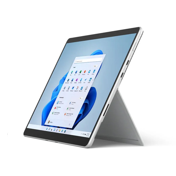 Microsoft Surface Pro 8, i5-1135G7, 8GB, 128GB, Platinum, vystavený, záruka 21 mesiacov 8PN-00005