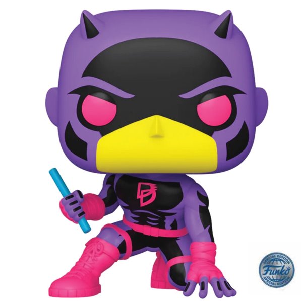 POP! Daredevil Shadowland Black Light (Marvel) Special Edition