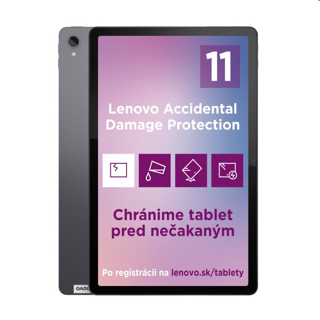 Lenovo Tab P11 Plus, 6/128GB, grey, použitý, záruka 12 mesiacov