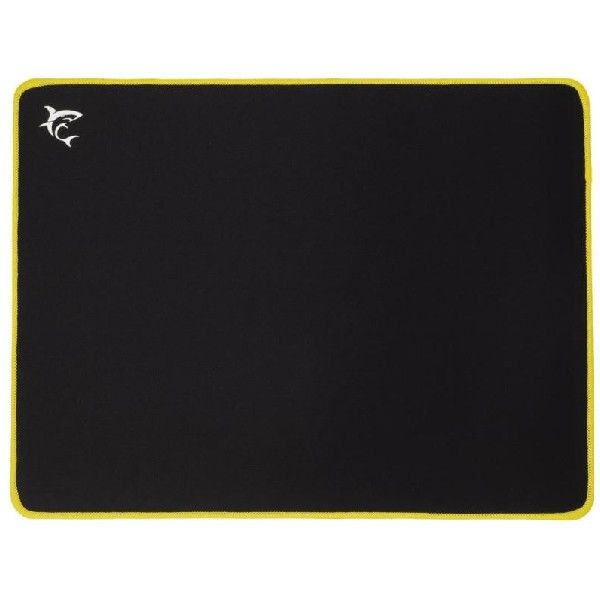 White Shark podložka pod myš YELLOW-KNIGHT, 400 x 300 mm, čiernažltá YELLOW-KNIGHT