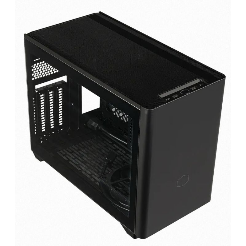 COOLER MASTER case MasterBox NR200P V2, mini-ITX, black NR200PV2-KCNN-S00