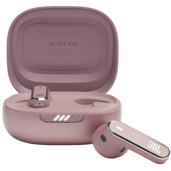 JBL Live Flex TWS bezdrôtové slúchadlá, ružové JBL Live Flex TWS bezdrôtové slúchadlá, ružové