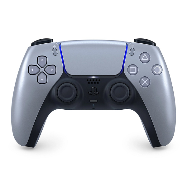 Sony DualSense Wireless Controller, sterling silver - BAZÁR (použitý tovar , zmluvná záruka 12 mesiacov)