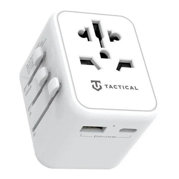 Púzdro TACTICAL TACTICAL PTP Cestovné adaptér biely