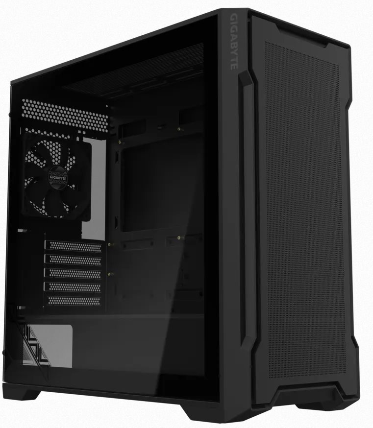 Gigabyte case C102 GLASS, mATX, Mid Tower, black