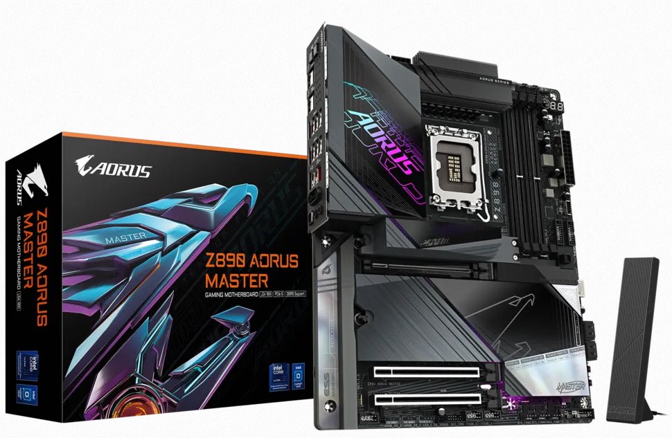 Gigabyte AORUS Z890 MASTER, Intel Z890, LGA1851, 4xDDR5, ATX Z890 AORUS MASTER