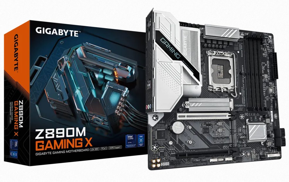 Gigabyte Z890M GAMING X, Intel Z890, LGA1851, 4xDDR5, mATX Z890M GAMING X