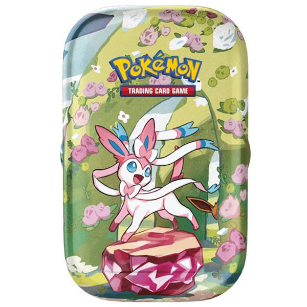 Kartová hra Pokémon TCG: Scarlet & Violet Prismatic Evolutions Mini Tin Sylveon (Pokémon) 481997