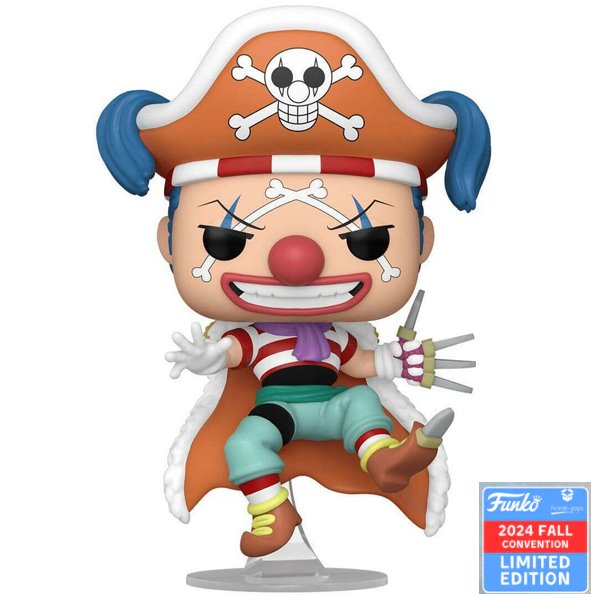 POP! Buggy The Clown (One Piece) 2024 (Fall Convention Limited Edition) 15 cm POP! Buggy The Clown (One Piece) 2024 (Fall Convention Limited Edition) 15 cm