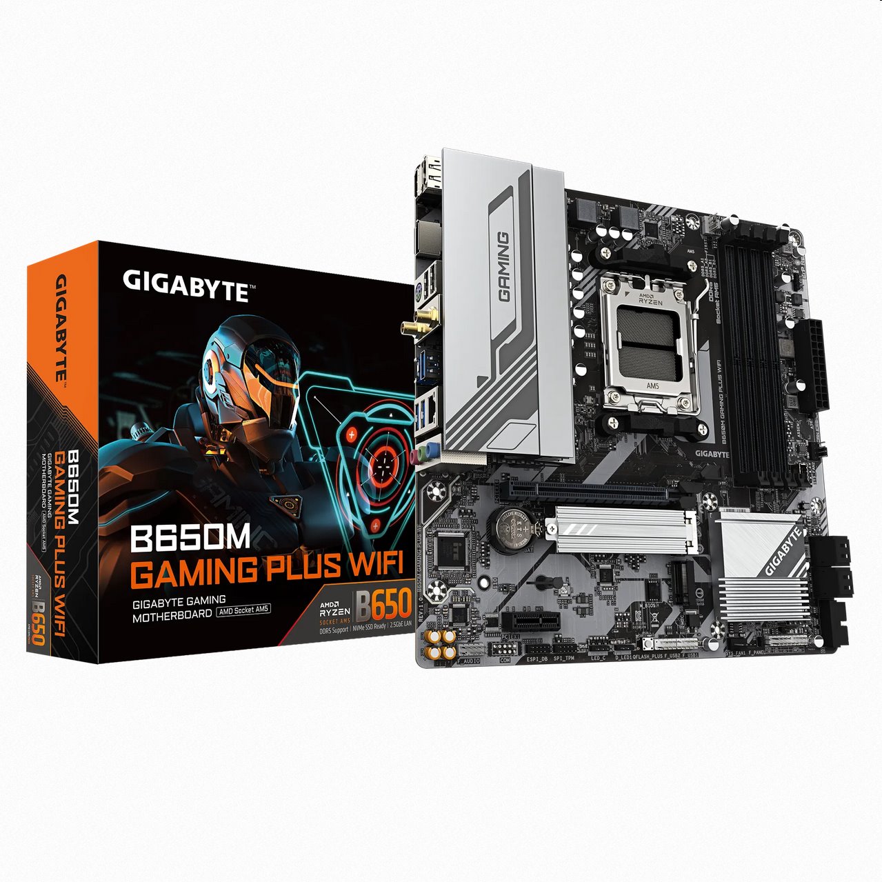 Gigabyte B650M GAMING PLUS WIFI, AMD B650, AM5, 4xDDR5, mATX B650M GAMING PLUS WF