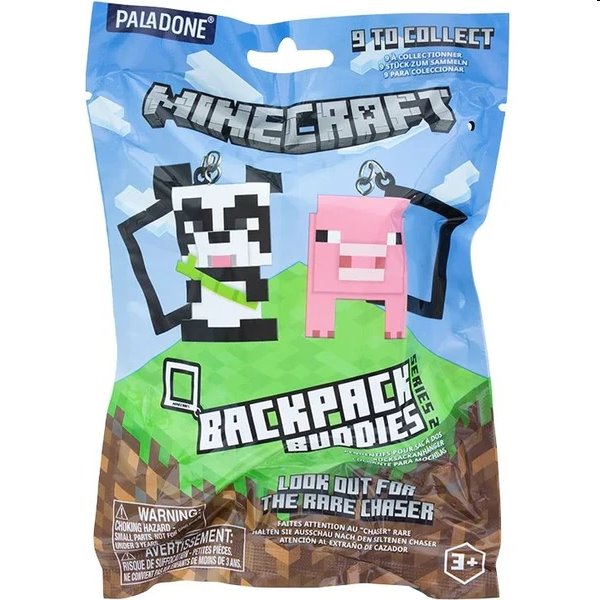 Keychain Backpack Buddies Mystery V2 (Minecraft)