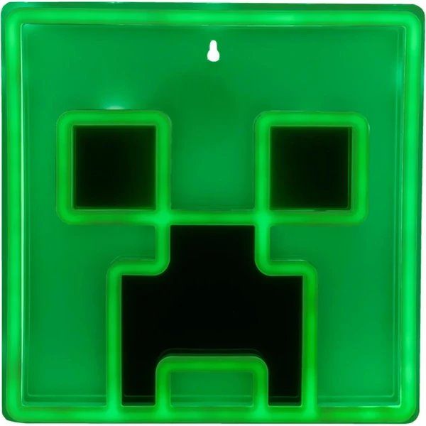 Lampa Neon Creeper (Minecraft)