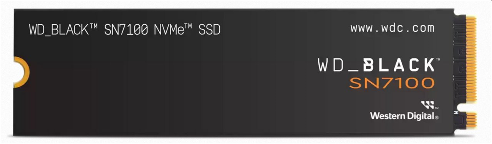 WD BLACK SN7100 SSD 500GB M.2 NVMe Gen4 6800/5800 MBps
