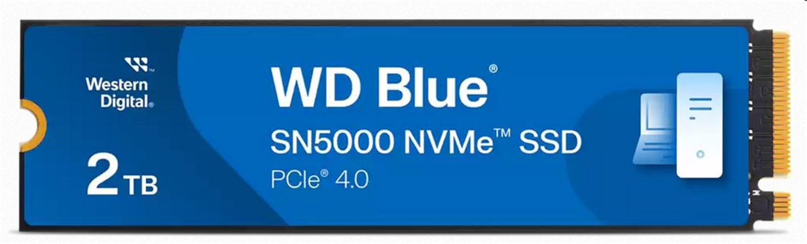 WD Blue SN5000 SSD 2TB M.2 NVMe Gen4 51504850 MBps WDS200T4B0E