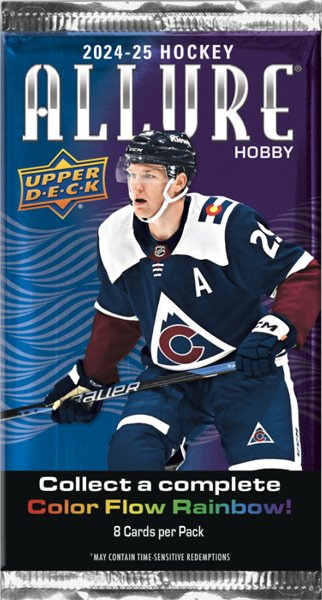2024-25 Upper Deck Allure Hockey Hobby balíček kariet 2024-25 Upper Deck Allure Hockey Hobby balíček kariet