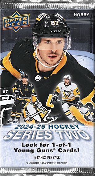 2024-25 Upper Deck Series 2 Hockey Hobby Balíček 2024-25 Upper Deck Series 2 Hockey Hobby Balíček
