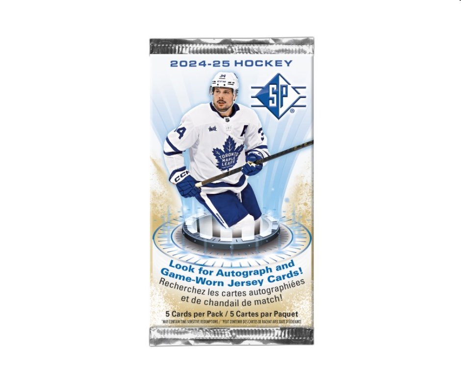 2024-25 Upper Deck SP Hockey Blaster Balíček 2024-25 Upper Deck SP Hockey Blaster Balíček