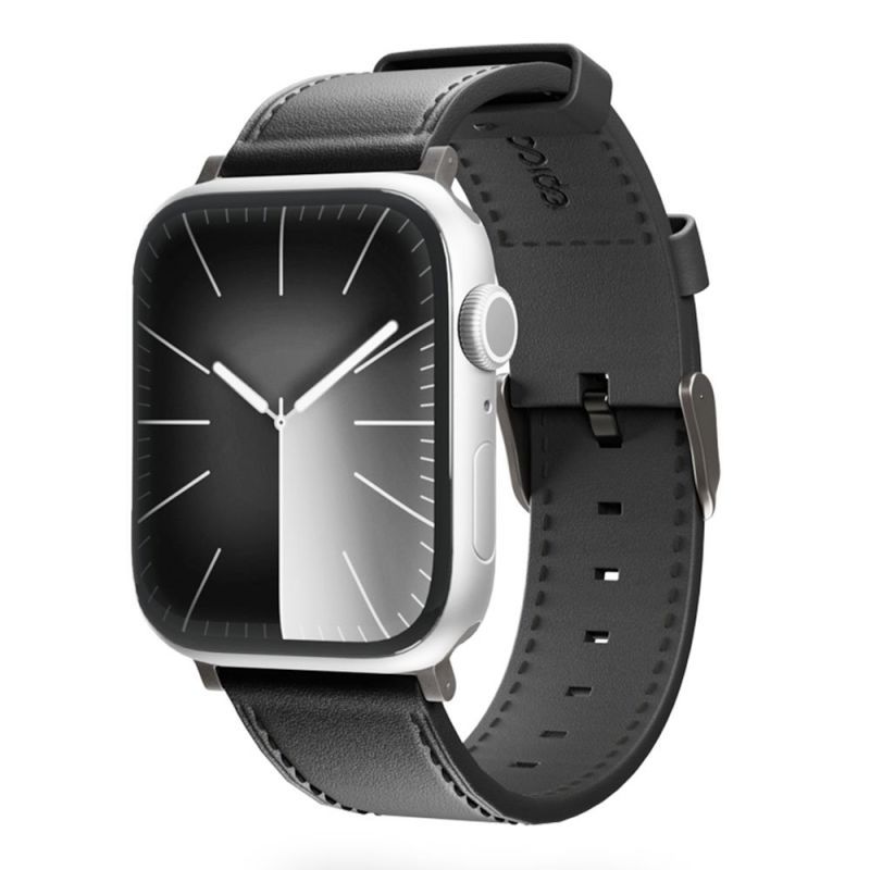 Epico Watch Strap Leather 49464544 mm - čierna 9918131300013