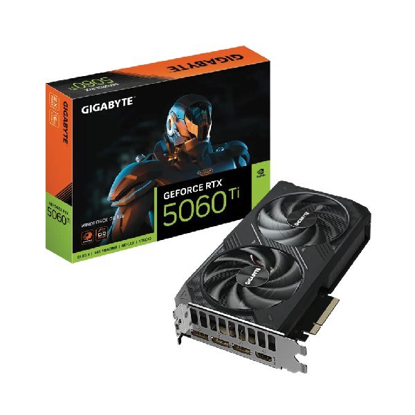 Gigabyte GeForce RTX 5060 Ti WINDFORCE OC 16G GV-N506TWF2OC-16GD
