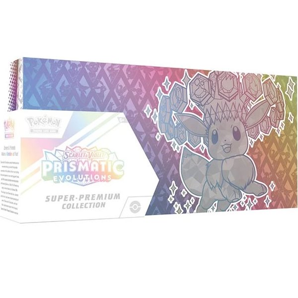 Kartová hra Pokémon TCG: Scarlet & Violet Prismatic Evolutions Super-Premium Collection (Pokémon)