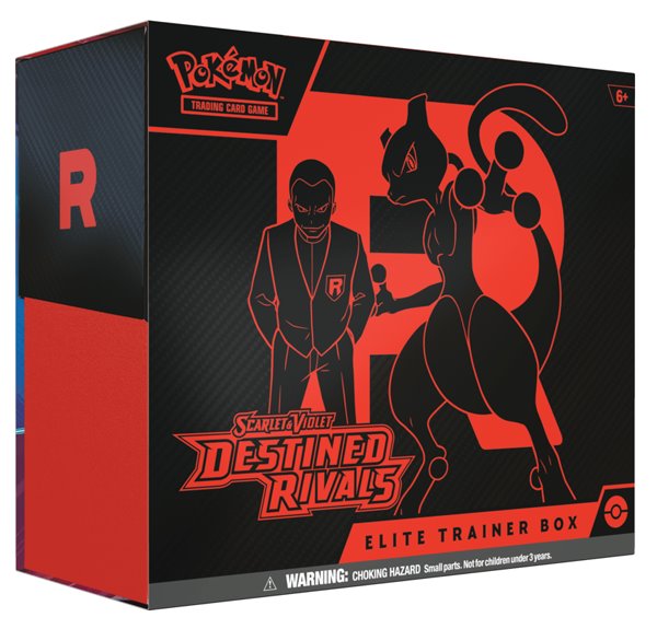 Kartová hra TCG: Scarlet & Violet Destined Rivals Elite Trainer Box (Pokémon)