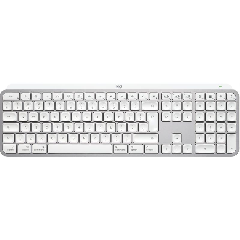 Logitech MX Keys S for MAC - bezdrôtová podsvietená klávesnica - US - bledošedá 920-011638