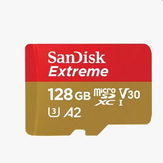 SanDisk Extreme 128GB microSD card for mobile gaming SDSQXAA-128G-GN6AA
