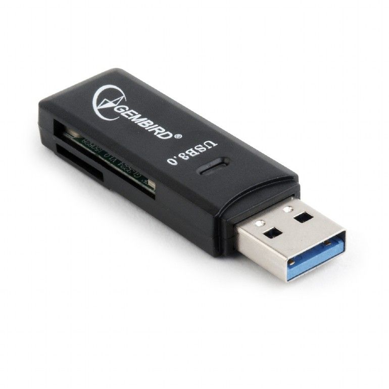 Čítačka kariet USB 3.0, mini design, UHB-CR3-01, GEMBIRD