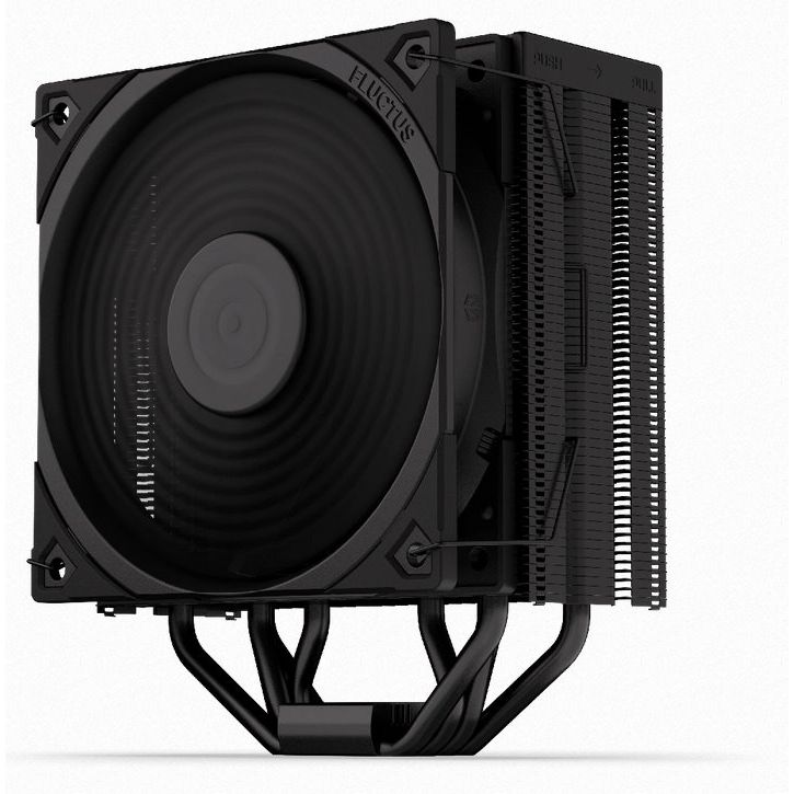 ENDORFY chladič CPU Fera 5 Black ultratichý 120mm fan 4 heatpipes PWM pre Intel a AMD EY3A011