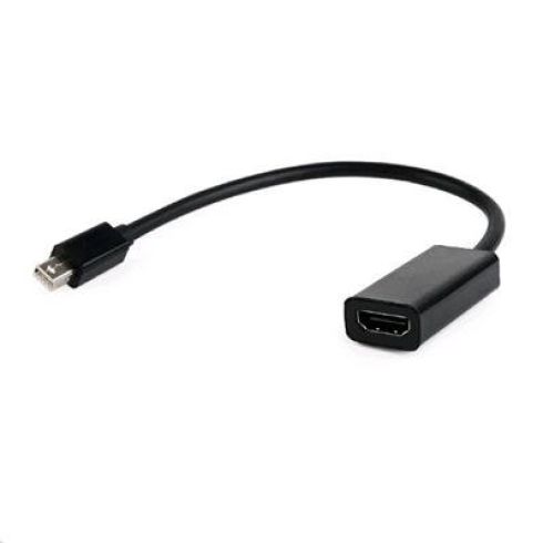 Kábel CABLEXPERT red. miniDisplayport na HDMI, MF, čierna A-MDPM-HDMIF-02