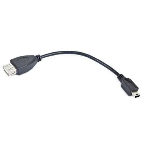 Kábel CABLEXPERT USB AFmini BM, OTG, 15cm, pre tablety a smartphone A-OTG-AFBM-002