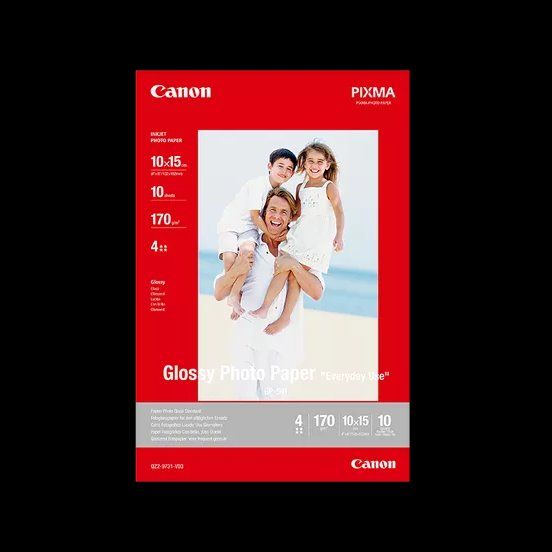 Canon papier GP-501 10 x 15 cm (4 x 6") 100 listov, 210gm2, lesklý 0775B003