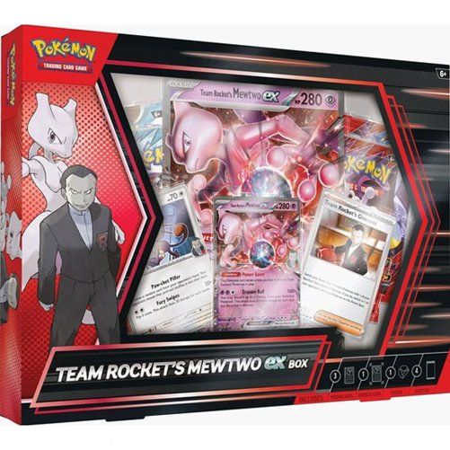 Kartová hra Pokémon TCG: Team Rocket's Mewtwo ex Box (Pokémon)