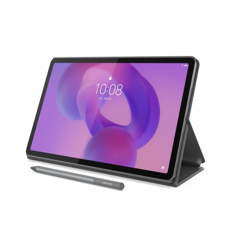 Lenovo IdeaTAB 11"2.5K Matte Display MTK 8GB 128GB PEN Wifi Android15 - FolioCase Luna Grey ZAFR0159CZ